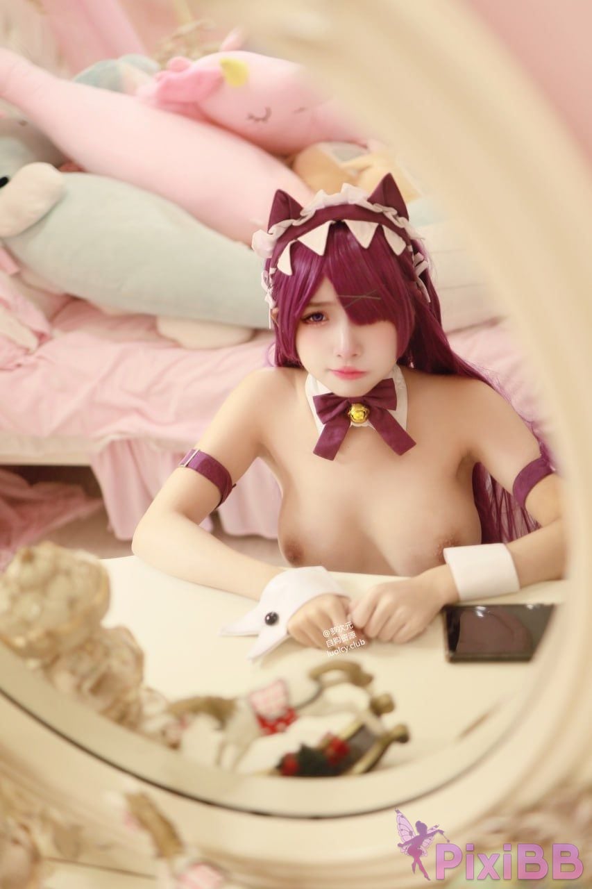 Coser Momo Cat maid Neko Maid PixiBB.COM 023