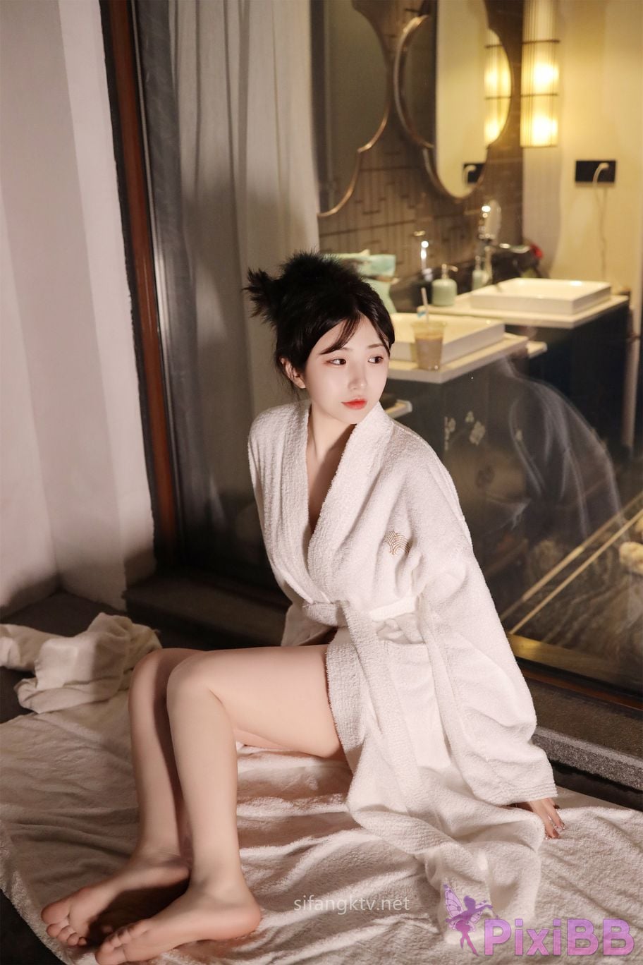 XR Uncensored Chen Xiaohua R18 XIUREN model SPA massage PixiBB.COM 012