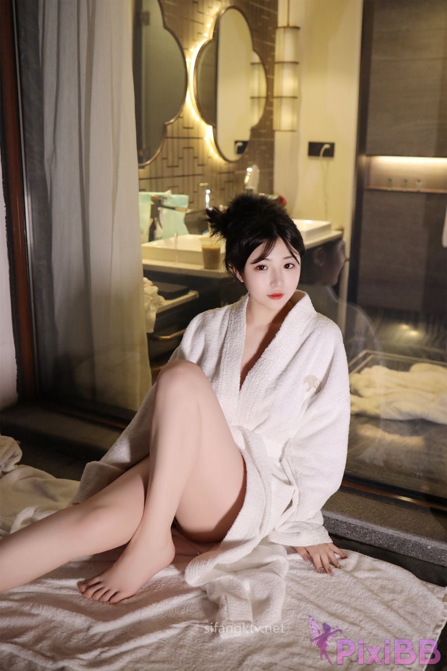 XR Uncensored Chen Xiaohua R18 XIUREN model SPA massage PixiBB.COM 034