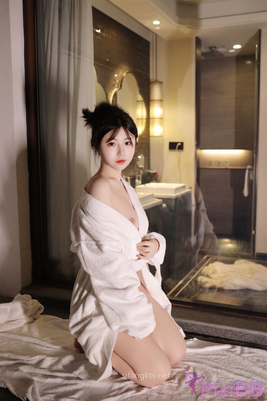 XR Uncensored Chen Xiaohua R18 XIUREN model SPA massage PixiBB.COM 056