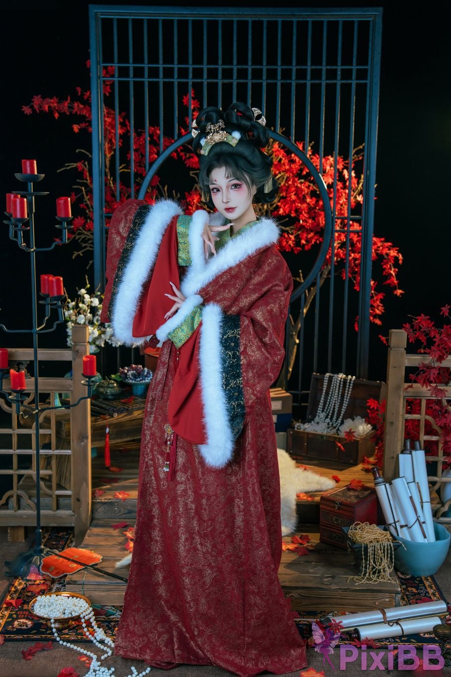 Cosplayer yuuhui Yuhui Fox Fairys Repayment PixiBB.COM 002