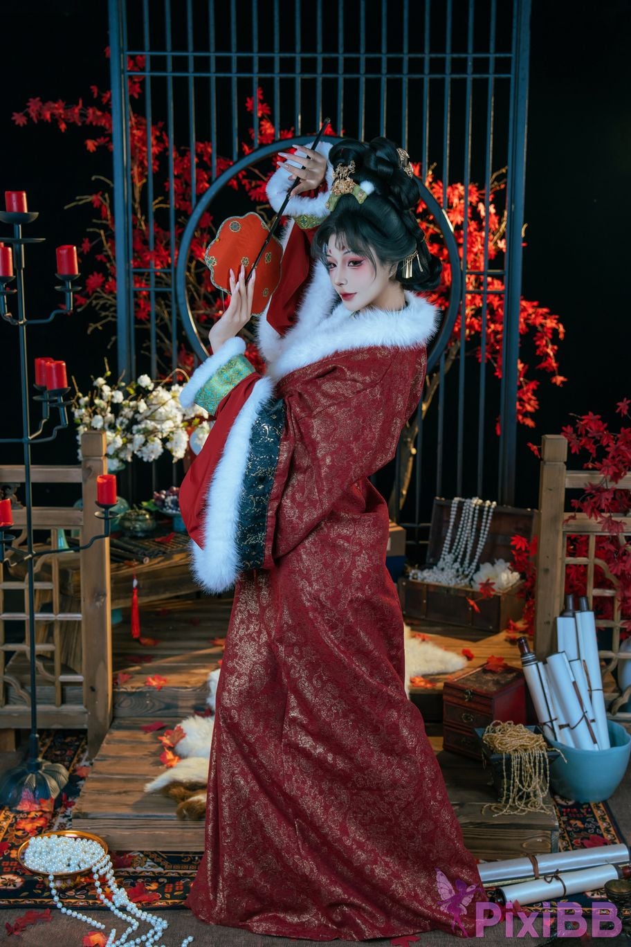 Cosplayer yuuhui Yuhui Fox Fairys Repayment PixiBB.COM 007