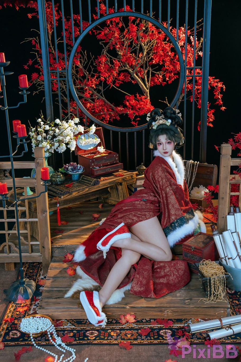 Cosplayer yuuhui Yuhui Fox Fairys Repayment PixiBB.COM 010