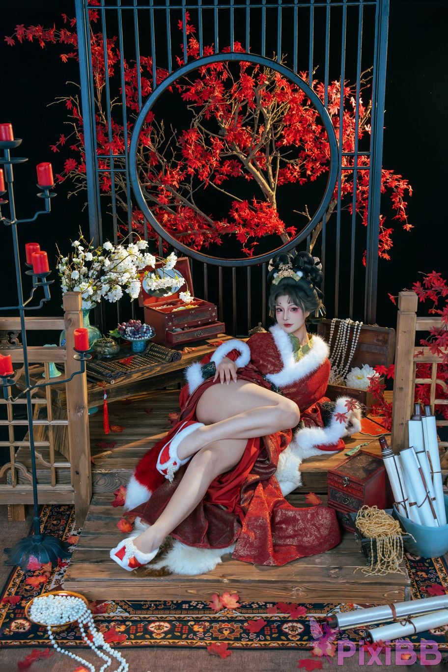 Cosplayer yuuhui Yuhui Fox Fairys Repayment PixiBB.COM 011