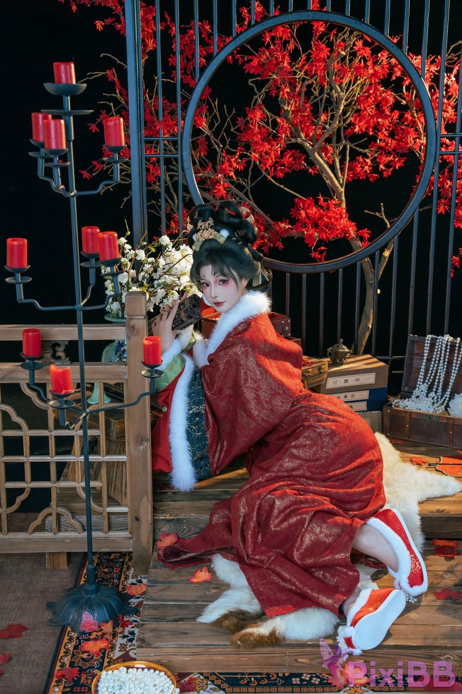 Cosplayer yuuhui Yuhui Fox Fairys Repayment PixiBB.COM 014