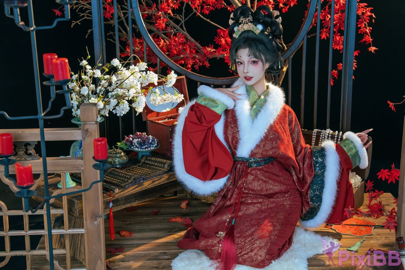 Cosplayer yuuhui Yuhui Fox Fairys Repayment PixiBB.COM 015