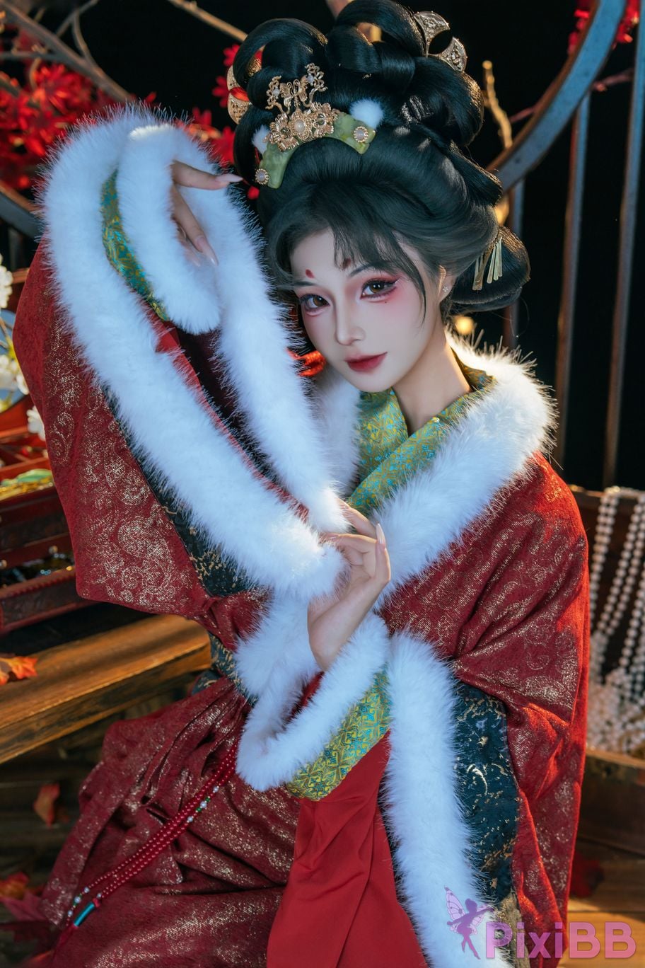 Cosplayer yuuhui Yuhui Fox Fairys Repayment PixiBB.COM 017