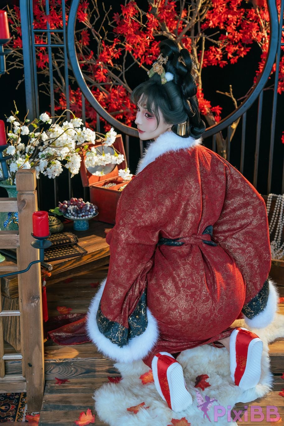 Cosplayer yuuhui Yuhui Fox Fairys Repayment PixiBB.COM 020