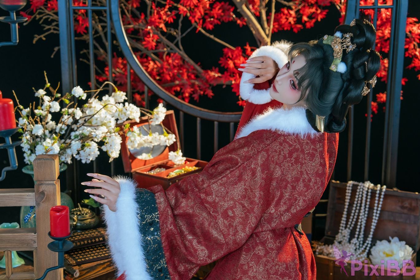 Cosplayer yuuhui Yuhui Fox Fairys Repayment PixiBB.COM 021
