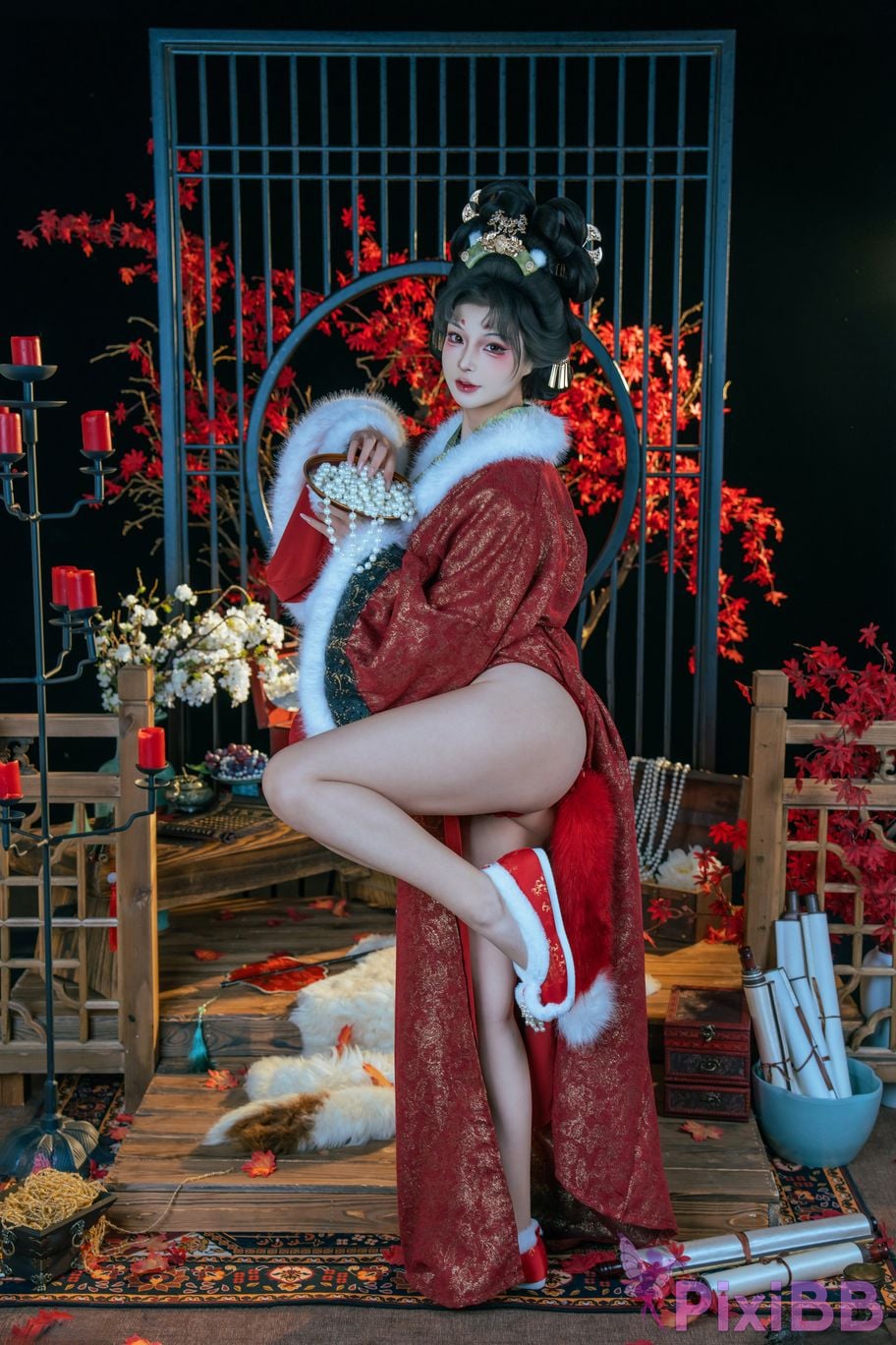 Cosplayer yuuhui Yuhui Fox Fairys Repayment PixiBB.COM 022