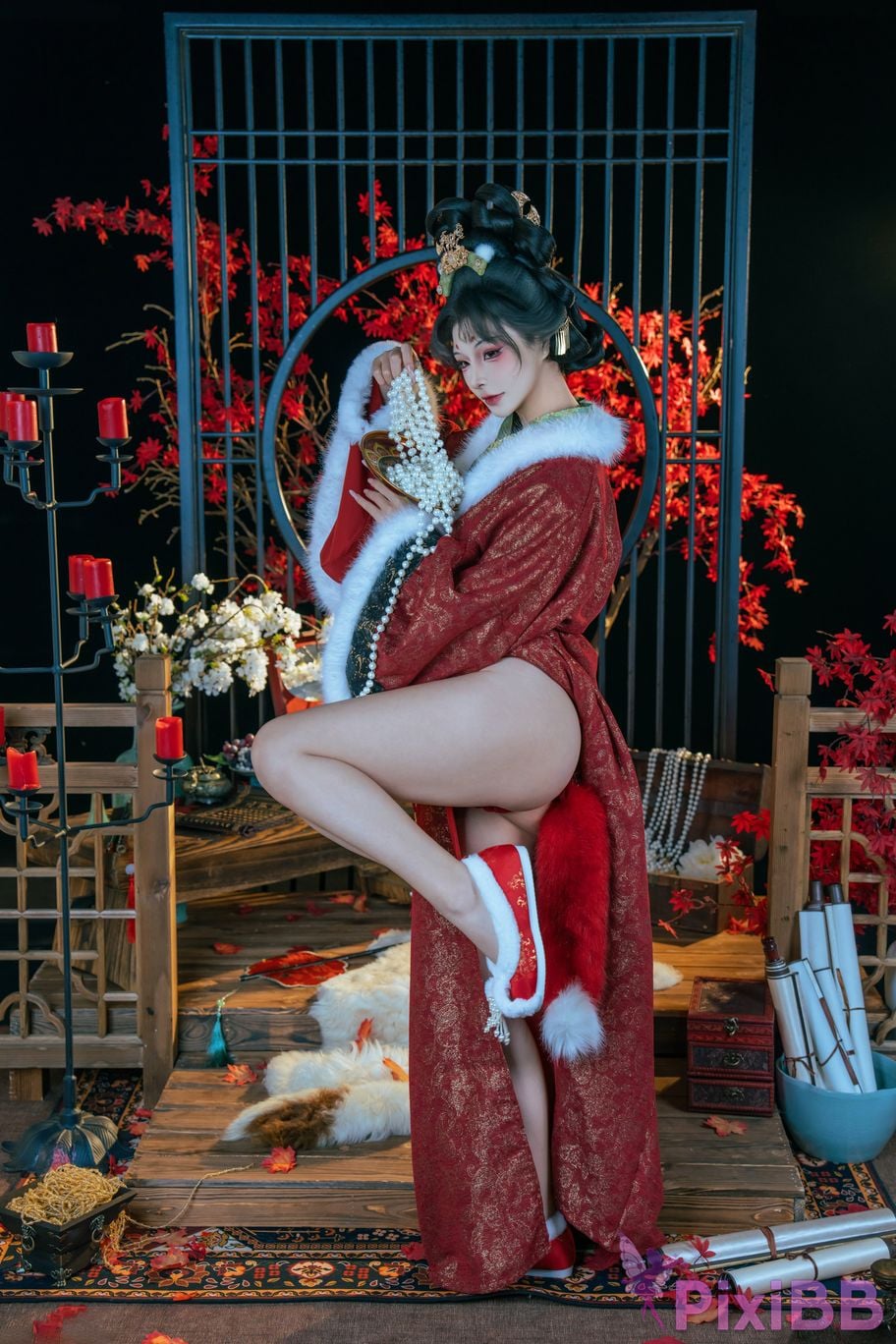 Cosplayer yuuhui Yuhui Fox Fairys Repayment PixiBB.COM 023