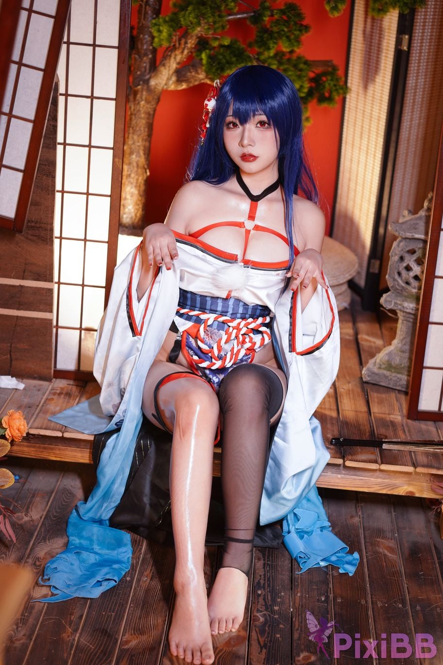 Coser yuuhui Erophone Re Mako PixiBB.COM 036
