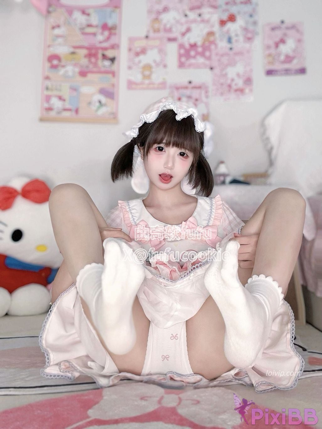 Cosplayer Cookie soft fufu daughters clothes 2 PixiBB.COM 016