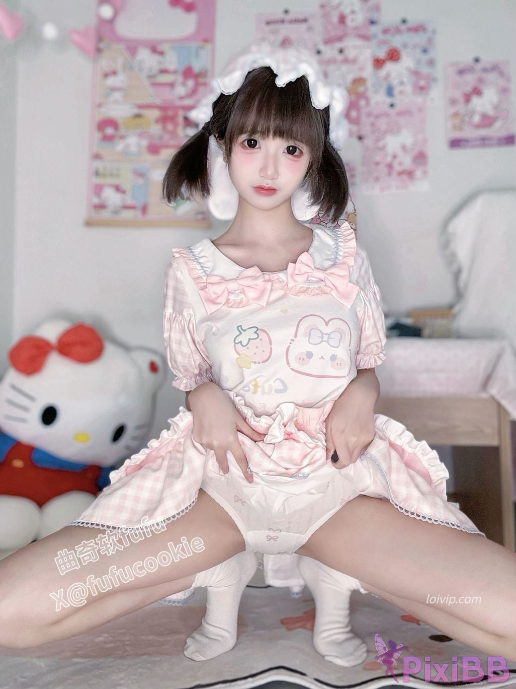Cosplayer Cookie soft fufu daughters clothes 2 PixiBB.COM 038