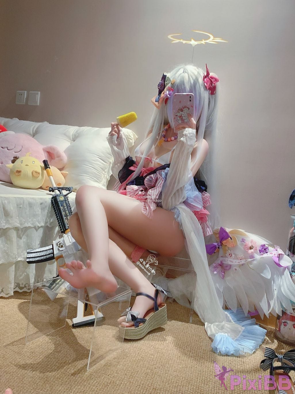 Cosplayer Cookie soft fufu shui zi PixiBB.COM 016