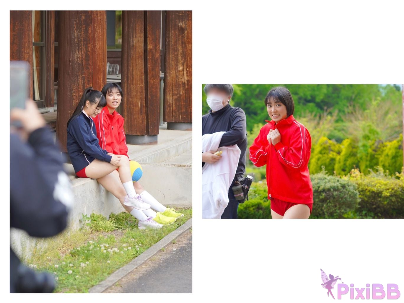 Japanese Idol Kanon Urara Monami Suzu In A World Of Beautiful Pale Blue water lily the PixiBB.COM 050