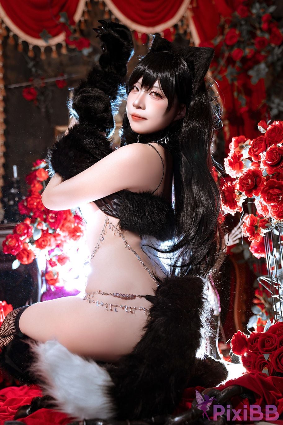 Cosplay Nisa Atago Halloween PixiBB.COM 009