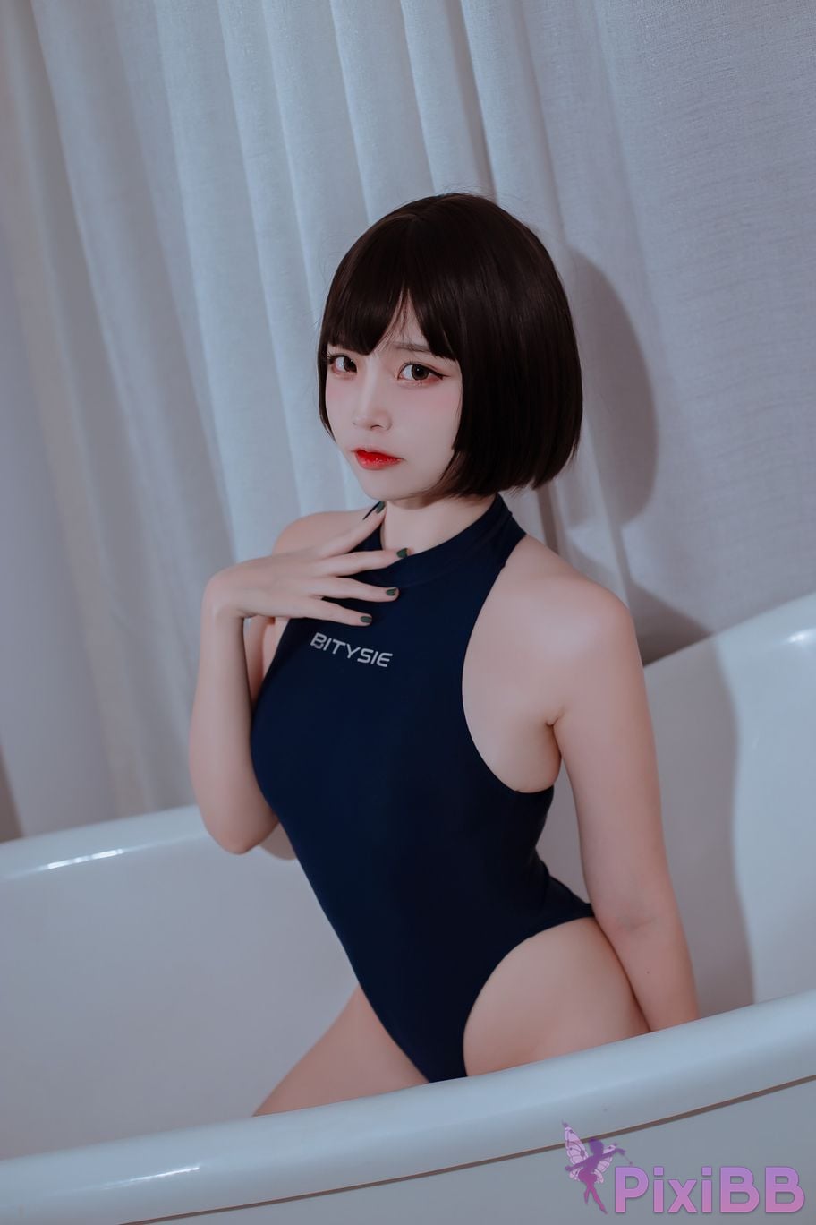 Cosplay Nisa Private Swimming PixiBB.COM 013