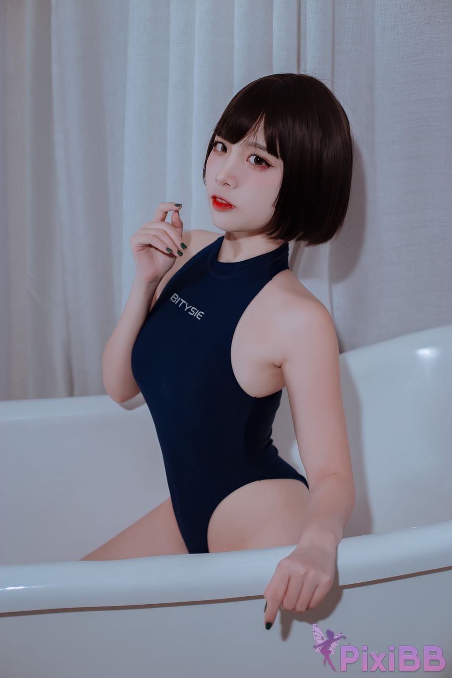 Cosplay Nisa Private Swimming PixiBB.COM 016