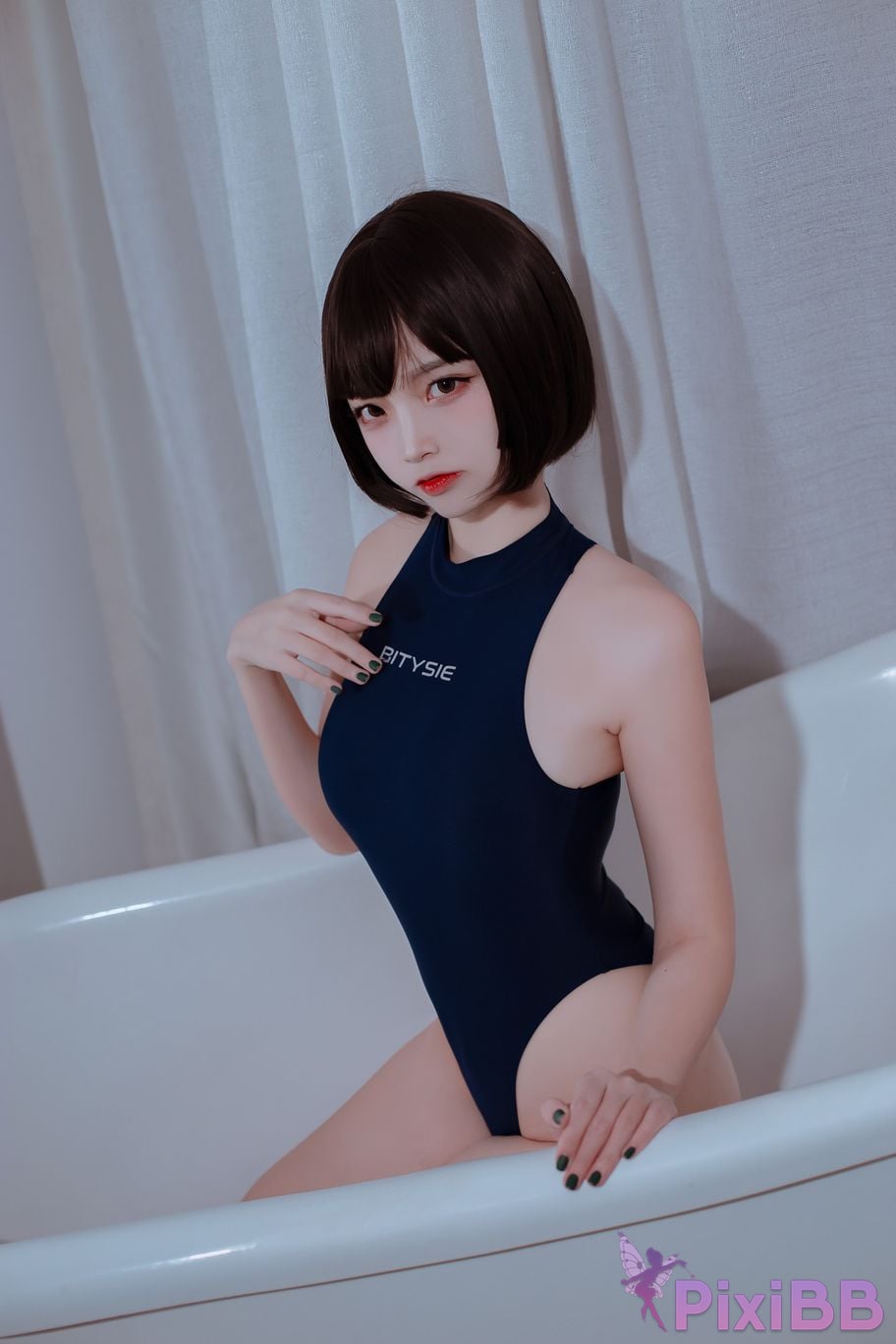 Cosplay Nisa Private Swimming PixiBB.COM 018