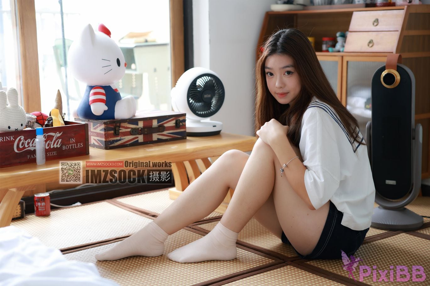 MZSOCK Love beautiful feet No.371 Yu Meng PixiBB.COM 001