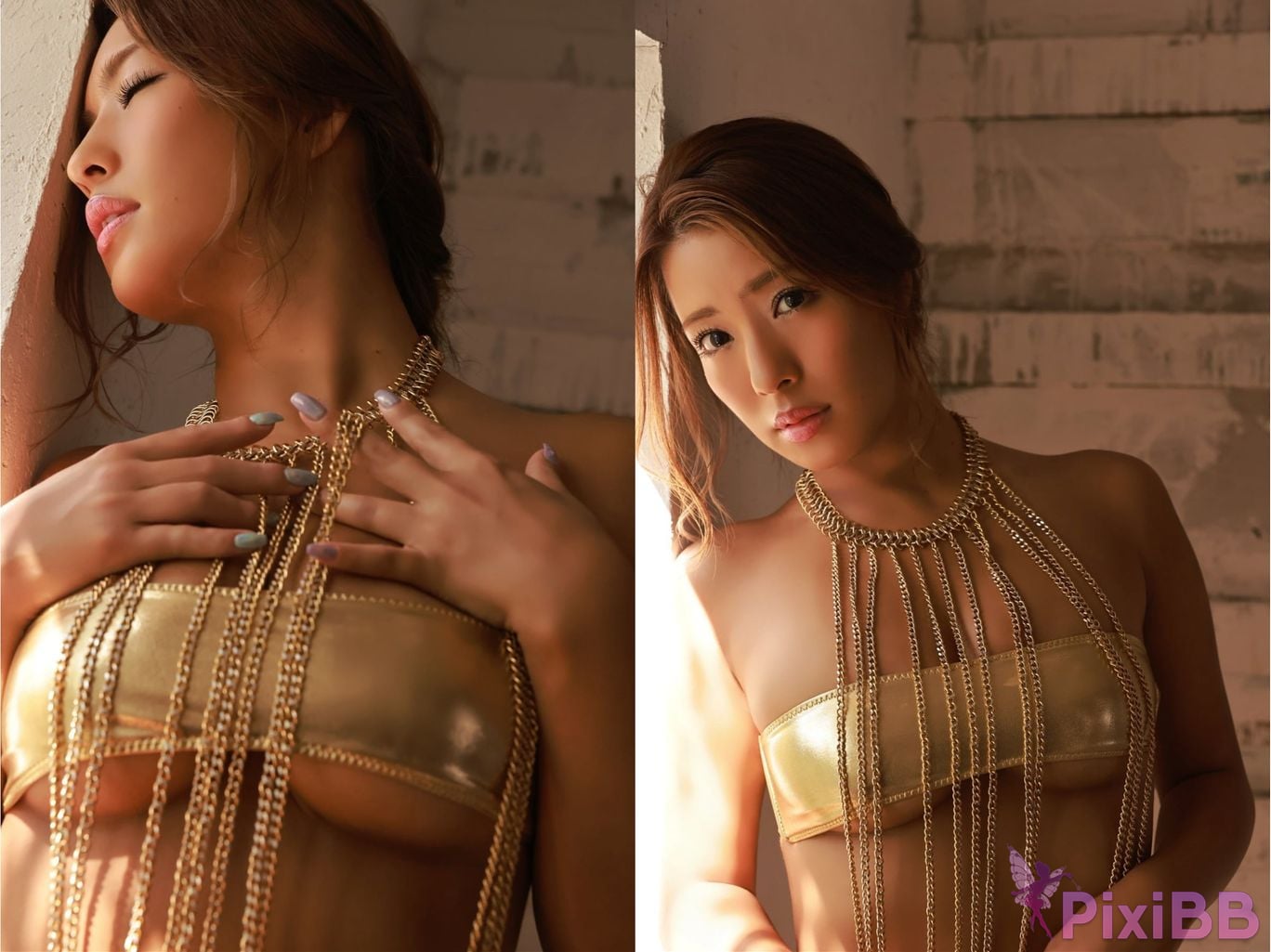 Japanese Idol Hashimoto Rina qiao ben li cai SPA Gravure soul digital photo book GOLDEN GIRL PixiBB.COM 023