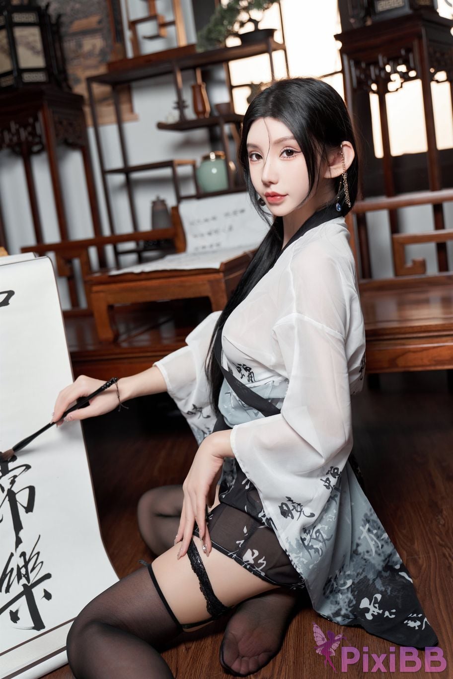 No watermark for in app purchases Zhou Yuxi XIUREN model bell blood drop PixiBB.COM 026.JPG