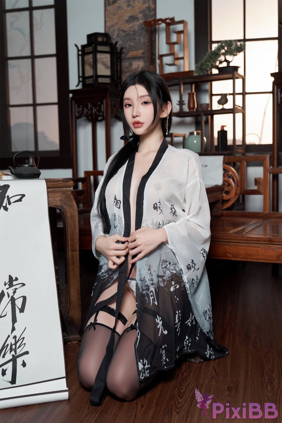 No watermark for in app purchases Zhou Yuxi XIUREN model bell blood drop PixiBB.COM 039.JPG