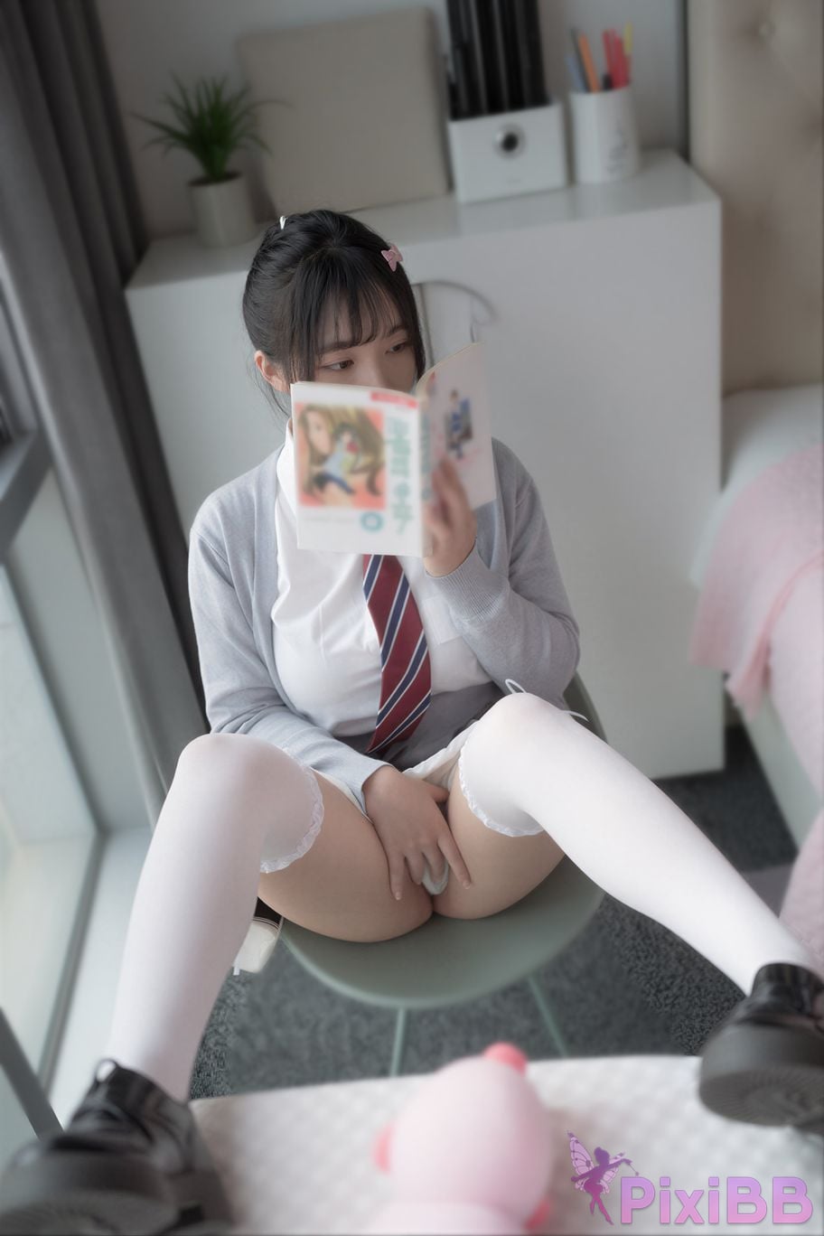 AI Enhanced X LEVEL JJUDY Vol.75 The Intruder After School PixiBB.COM 022