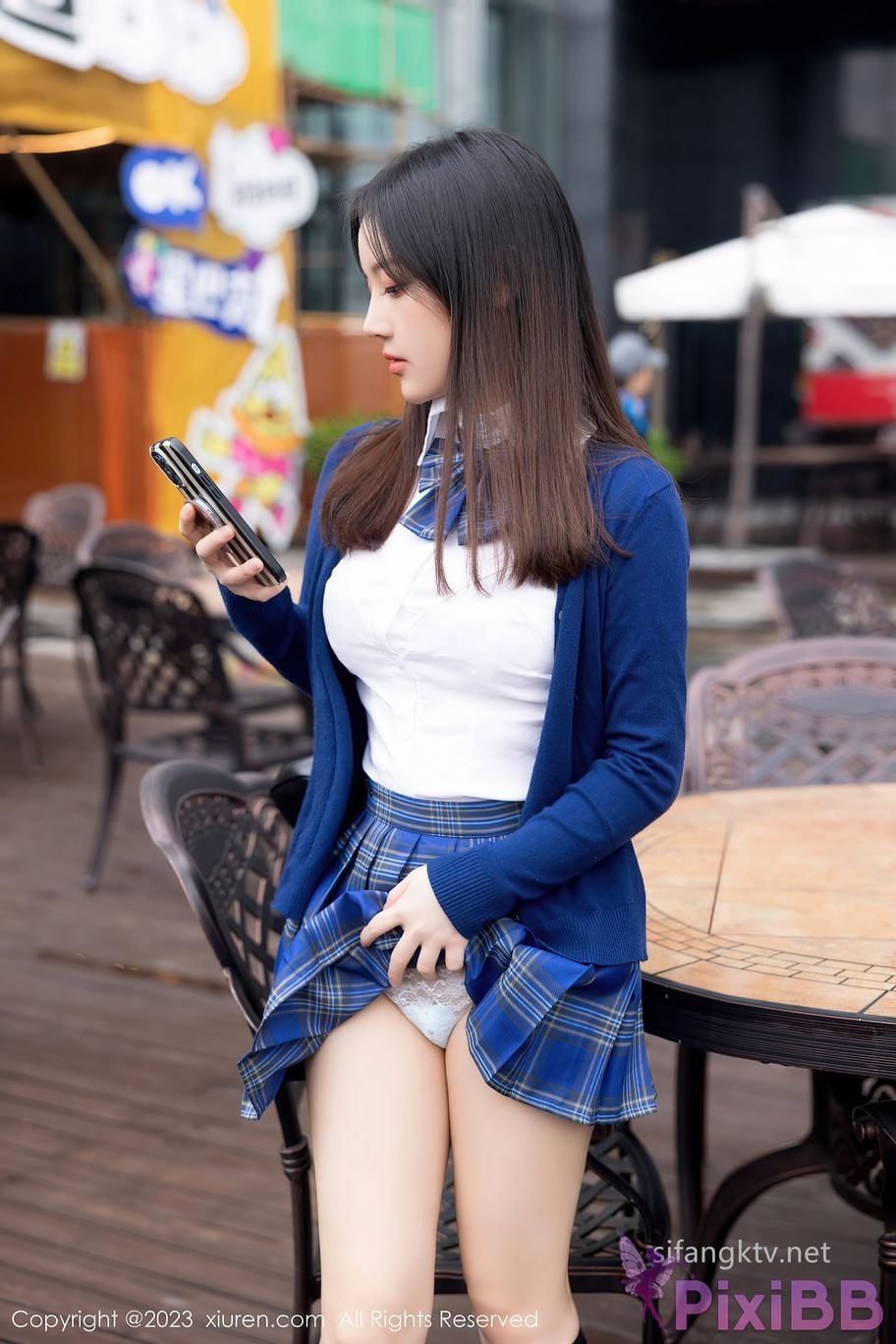 XR Uncensored Dou Ban Jiang Doubanjiang R18 XIUREN model Super exciting in public places PixiBB.COM 001