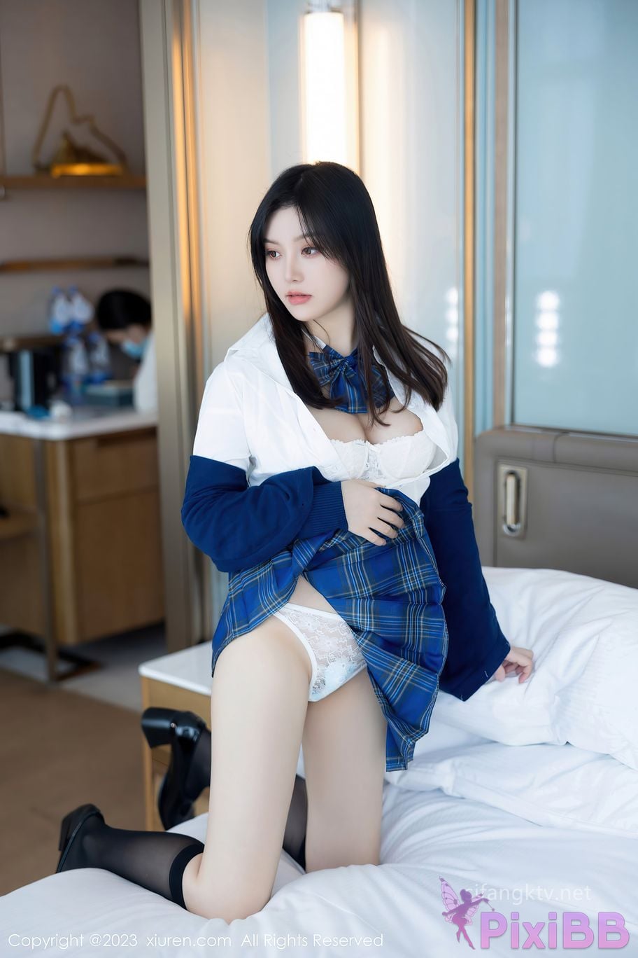XR Uncensored Dou Ban Jiang Doubanjiang R18 XIUREN model Super exciting in public places PixiBB.COM 057