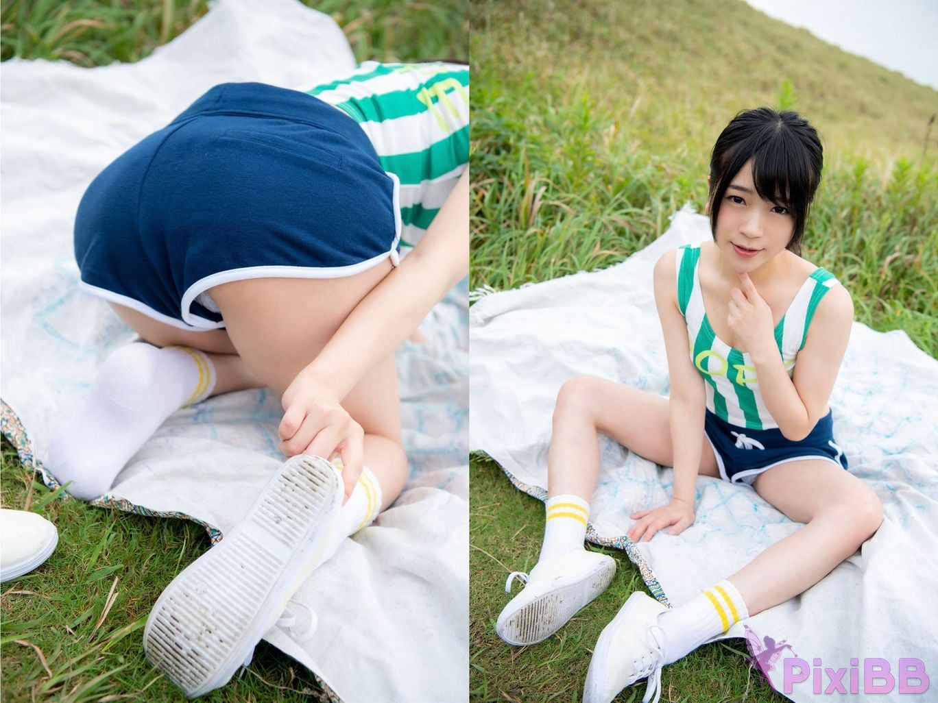 Japanese Idol Riona Minami Hair nude photo collection Southern color PixiBB.COM 044