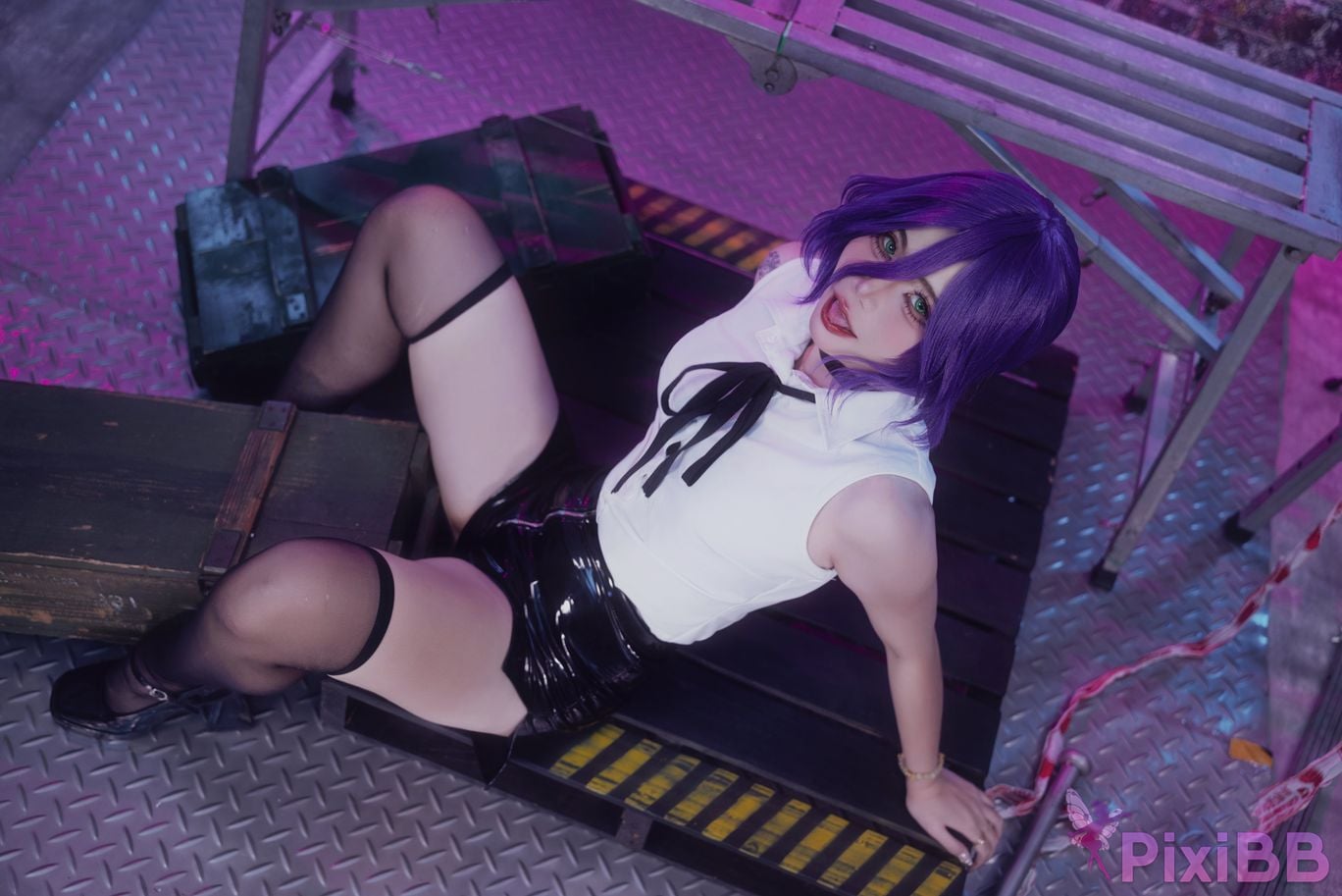 Cosplayer Miinmeow chainsaw man Lesai PixiBB.COM 004