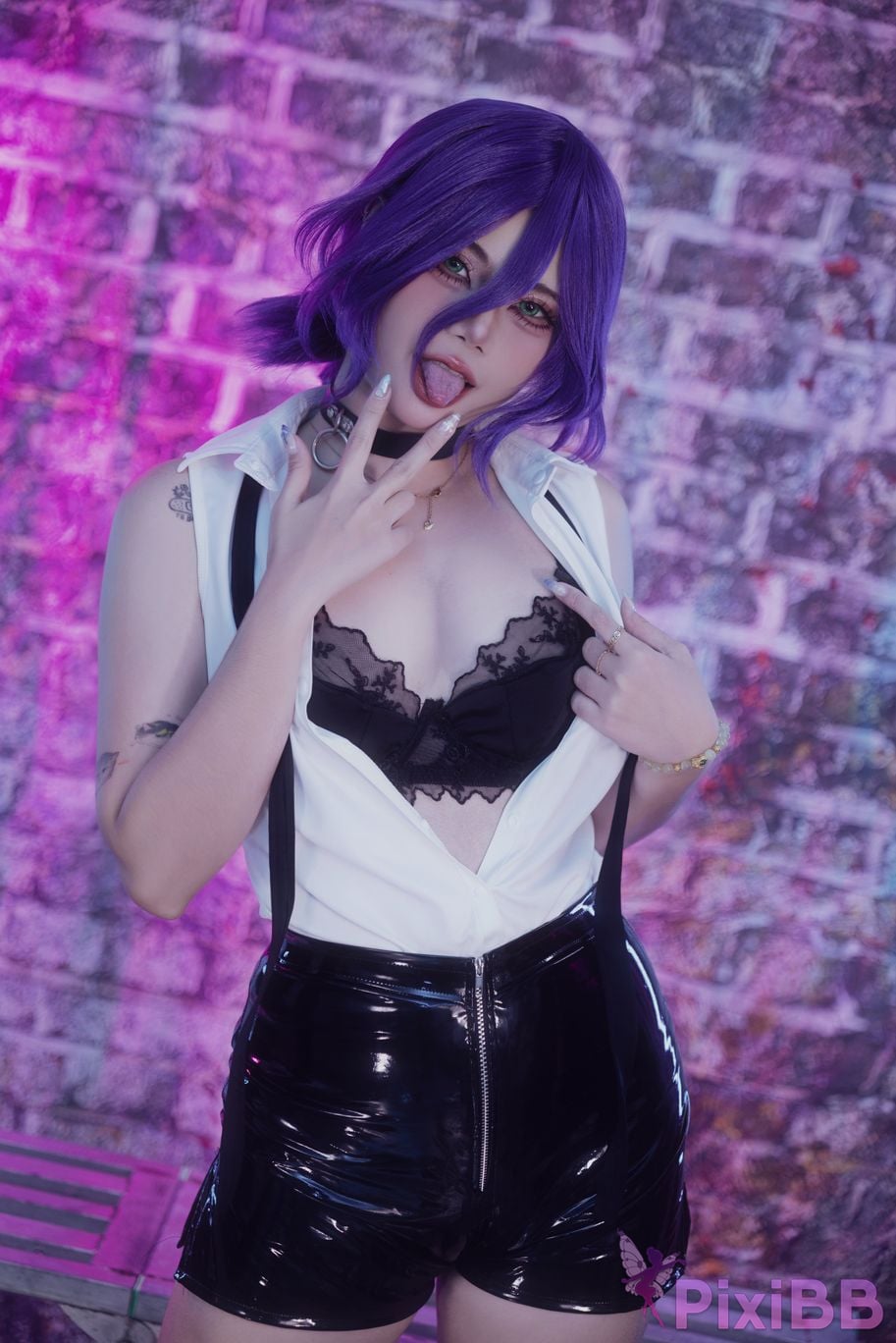 Cosplayer Miinmeow chainsaw man Lesai PixiBB.COM 008