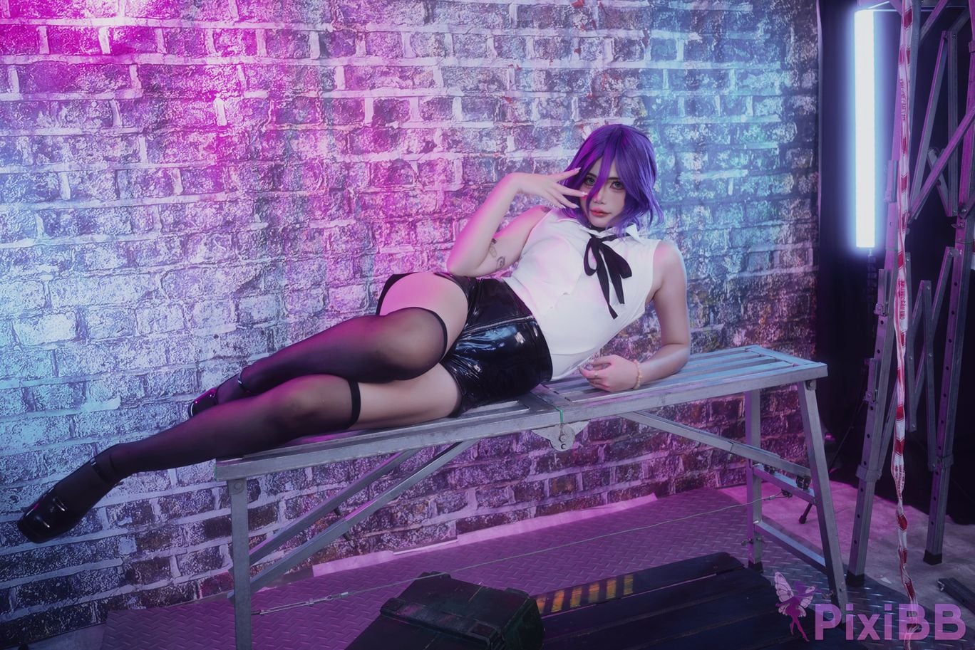 Cosplayer Miinmeow chainsaw man Lesai PixiBB.COM 048