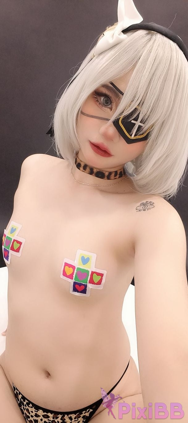 Cosplayer Miinmeow 2B dishwash PixiBB.COM 058