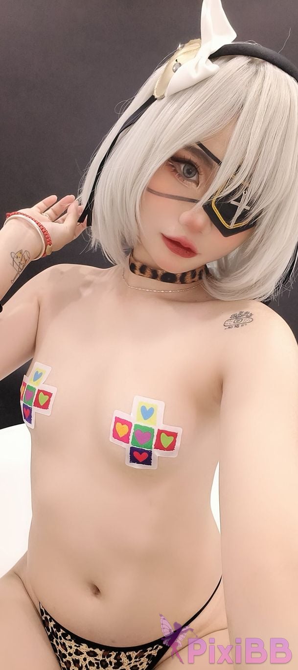 Cosplayer Miinmeow 2B dishwash PixiBB.COM 060