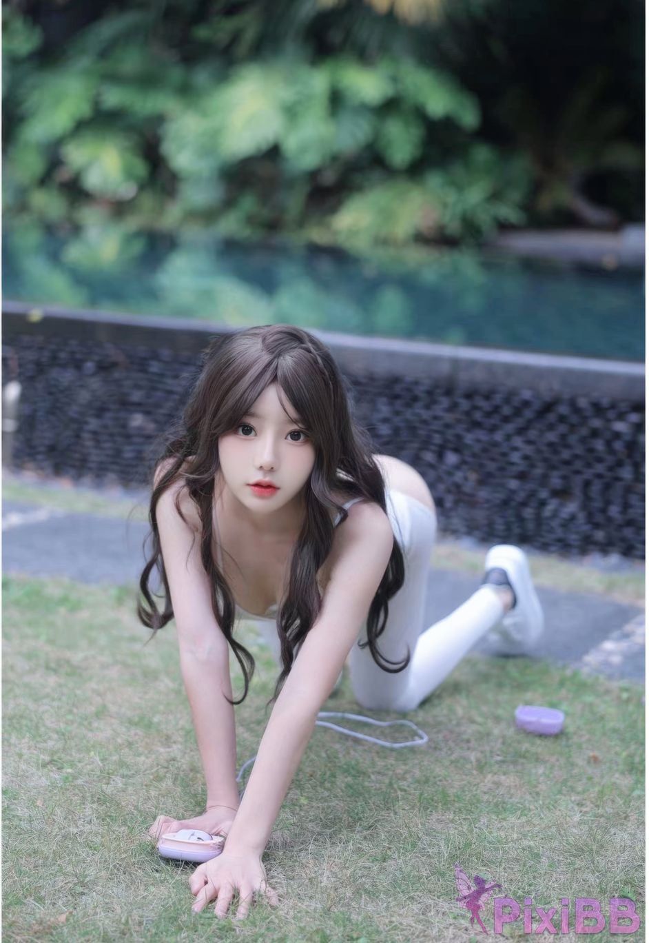 No watermark for in app purchases Tao Yaoyao XIUREN model outdoor PixiBB.COM 027