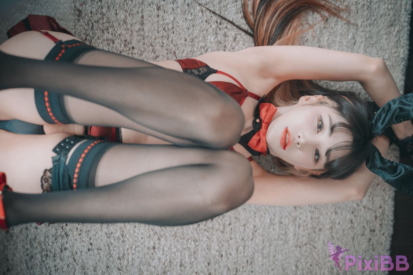 DJAWA Photo Taeri Red Velvet Bunny Girl PixiBB.COM 062