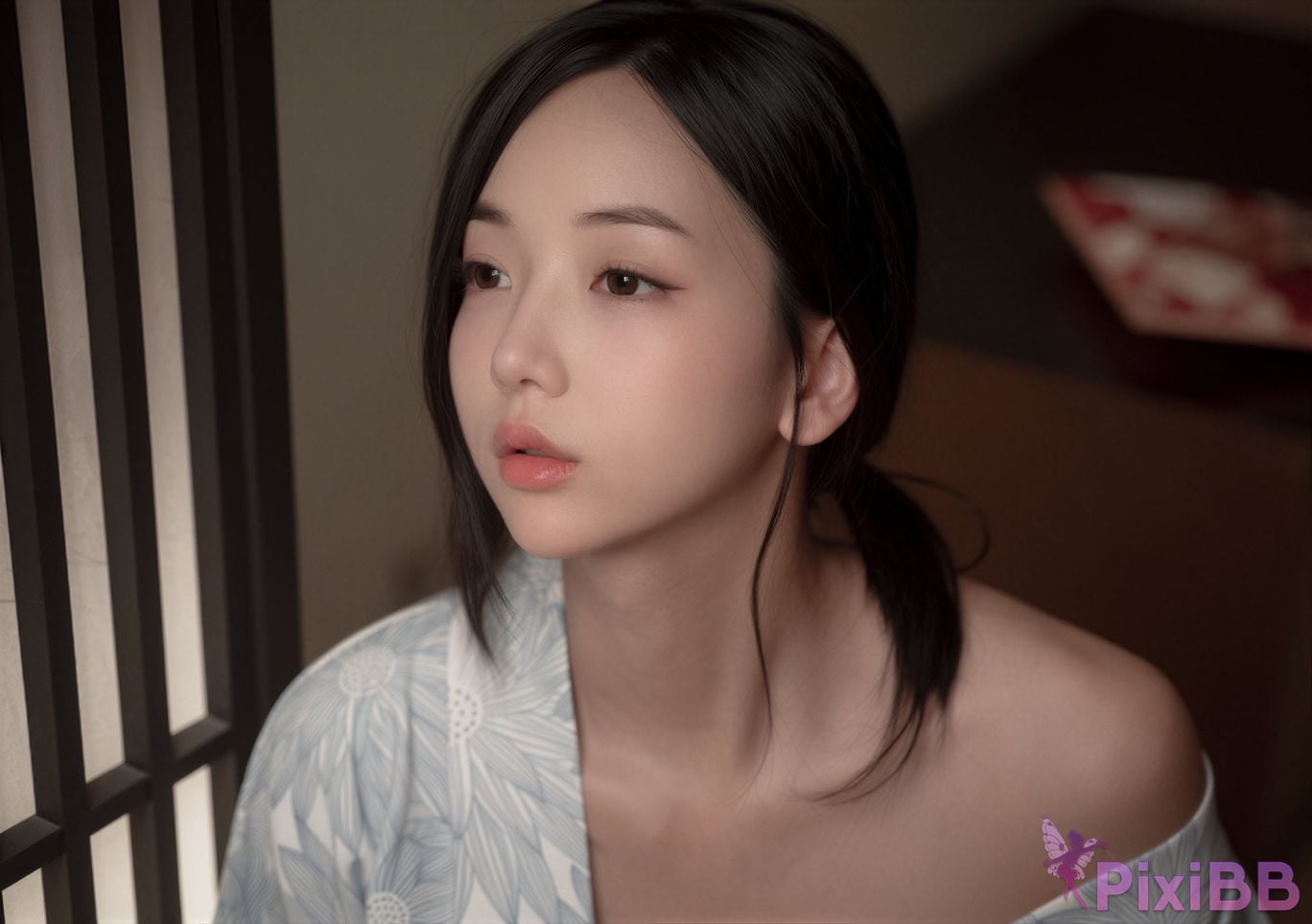 AI Enhanced Pure Media Vol.306 Jia Zia Geisha Invitation PixiBB.COM 012
