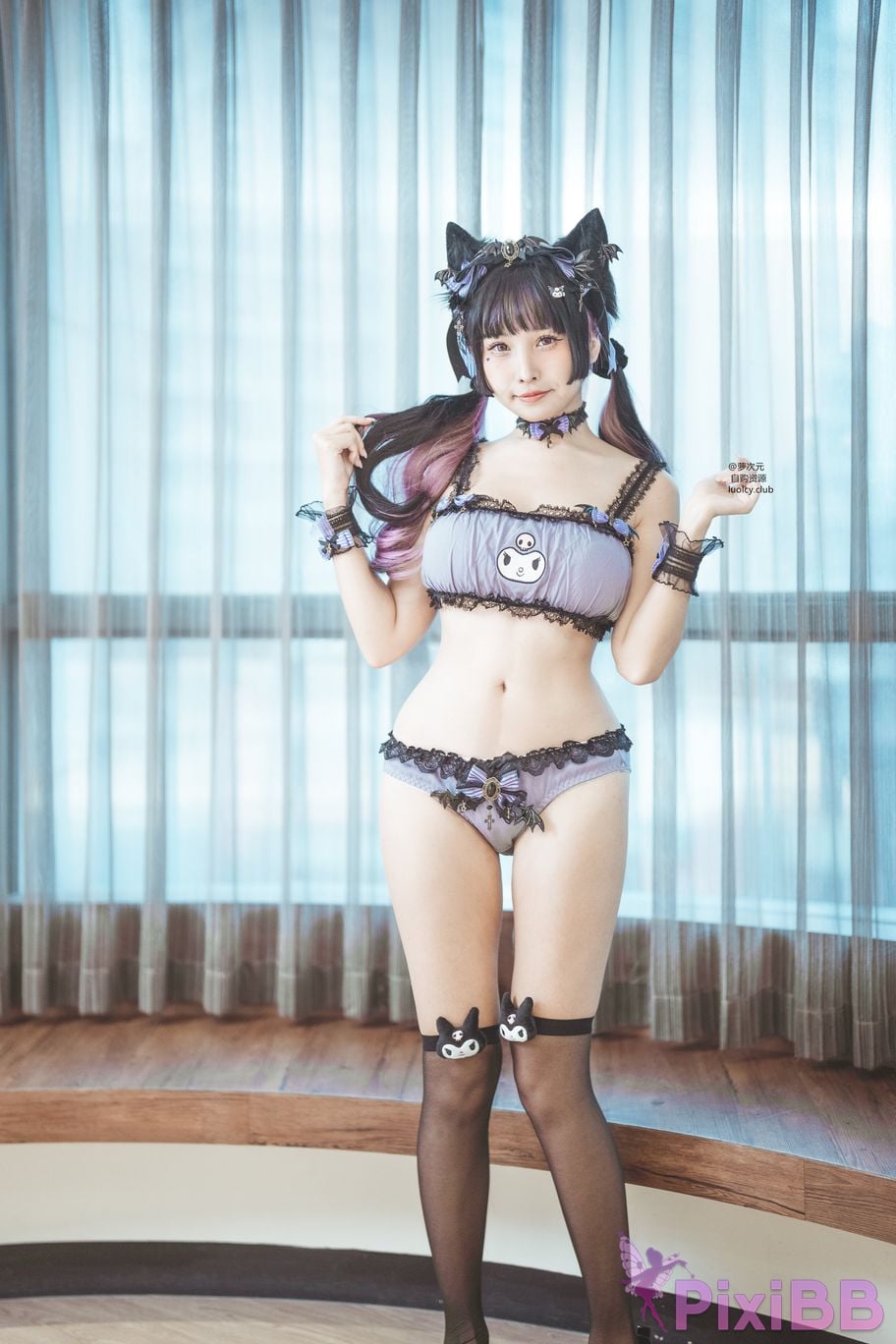 Cosplayer Mumu Momo Big breasts loli Kuromi 8K Ver. PixiBB.COM 001