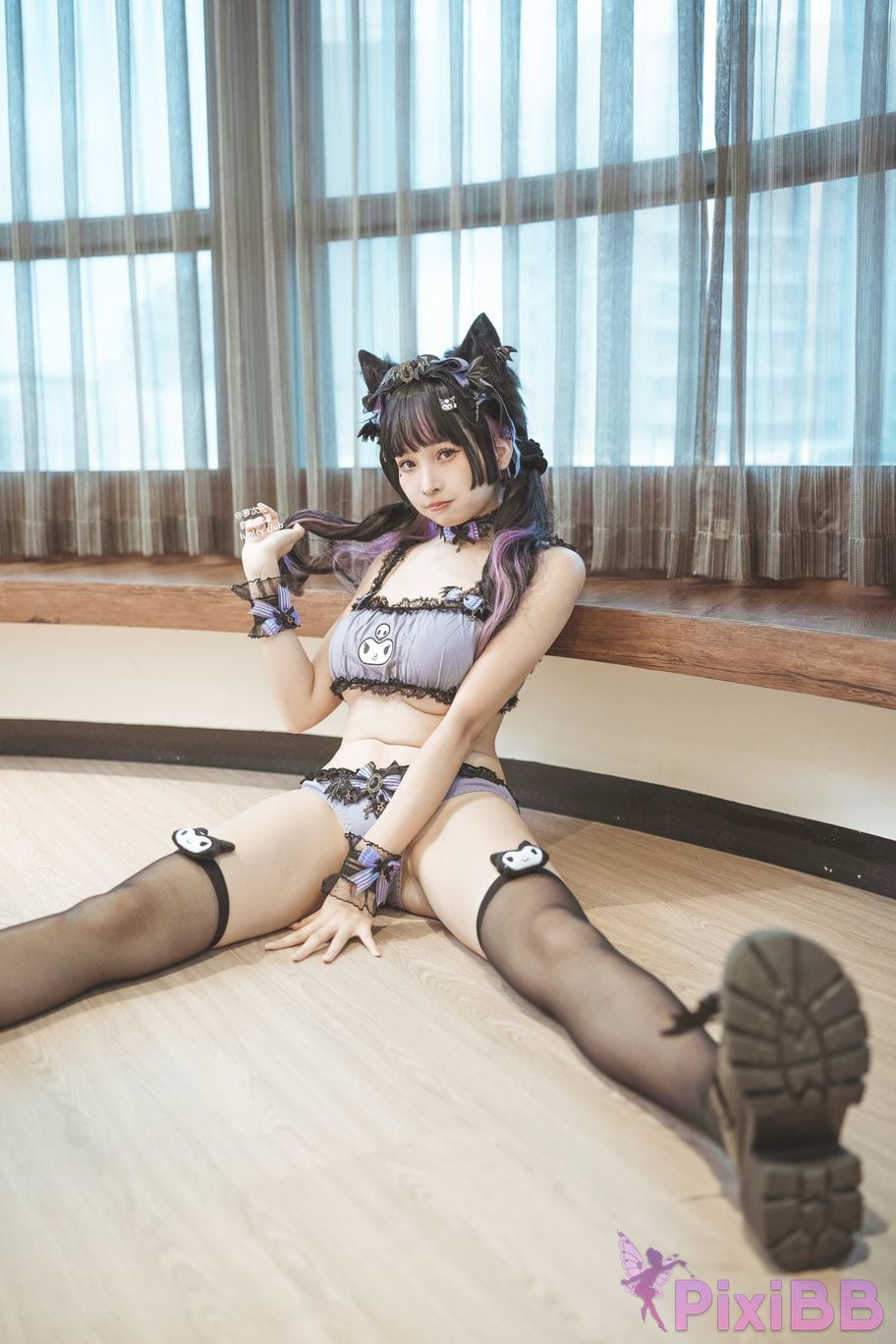 Cosplayer Mumu Momo Big breasts loli Kuromi 8K Ver. PixiBB.COM 005