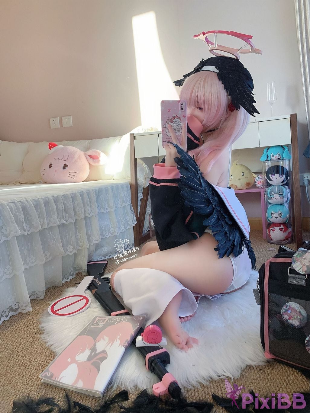 Cosplayer Cookie soft fufu Blue Archive Jiang Xiaochun PixiBB.COM 001