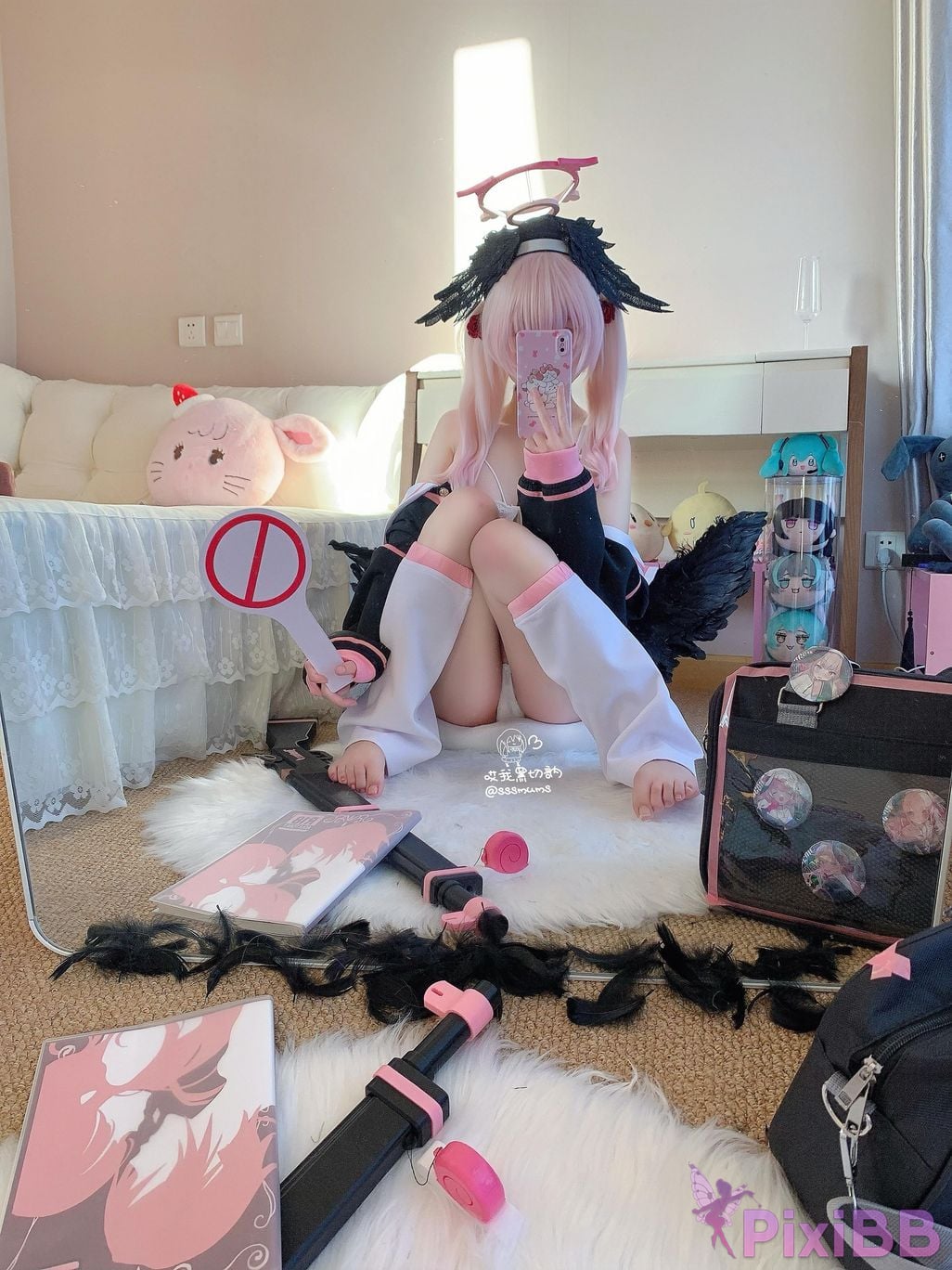 Cosplayer Cookie soft fufu Blue Archive Jiang Xiaochun PixiBB.COM 020