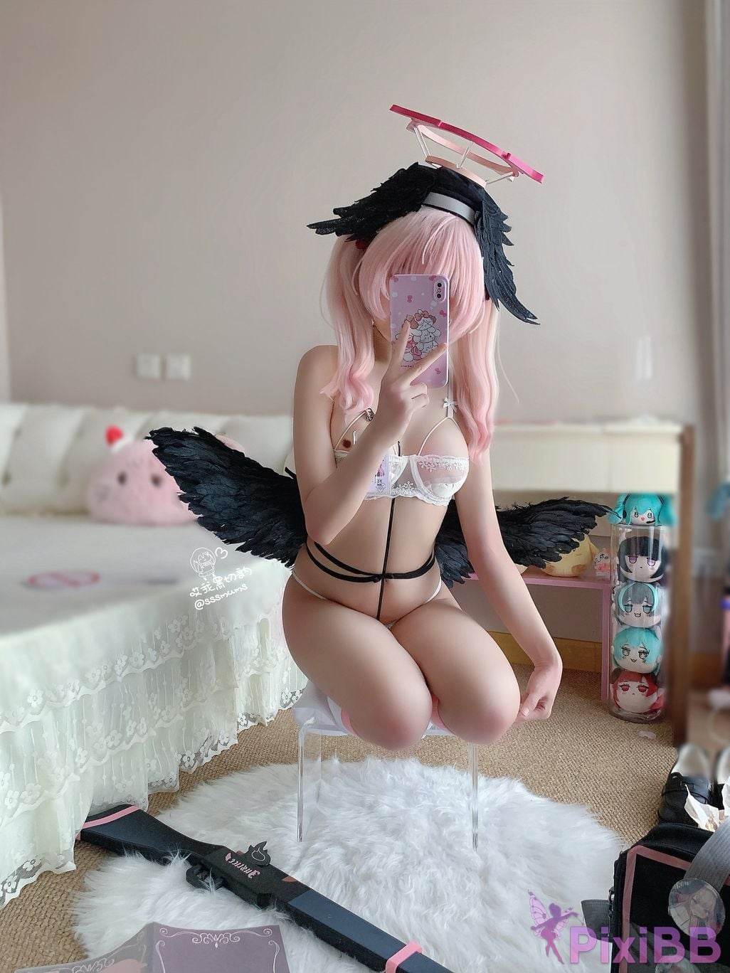Cosplayer Cookie soft fufu Blue Archive Jiang Xiaochun PixiBB.COM 023