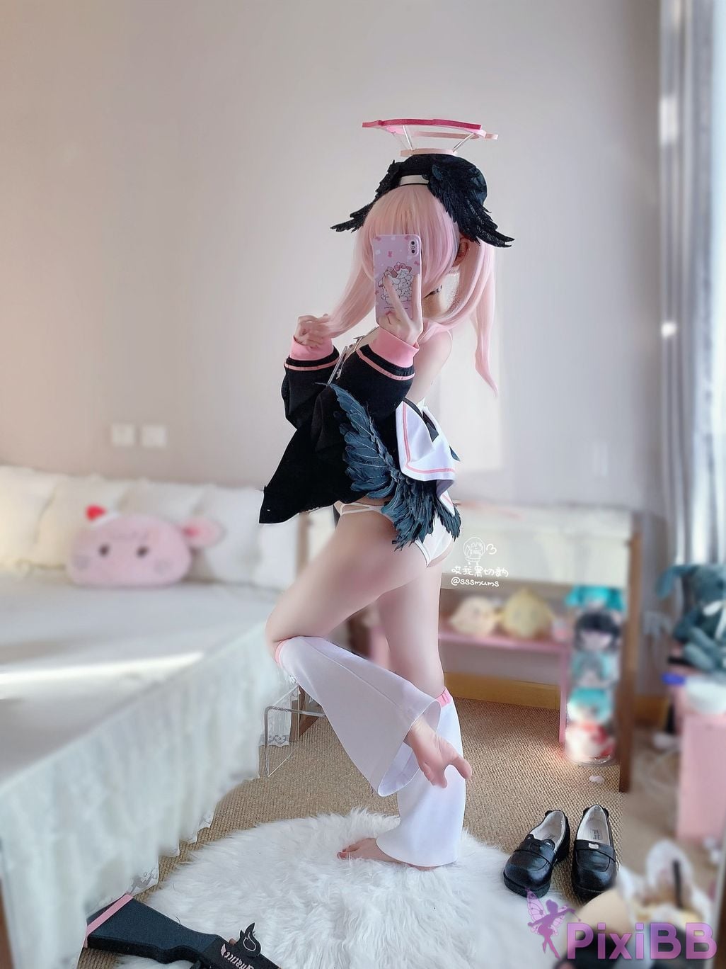 Cosplayer Cookie soft fufu Blue Archive Jiang Xiaochun PixiBB.COM 033