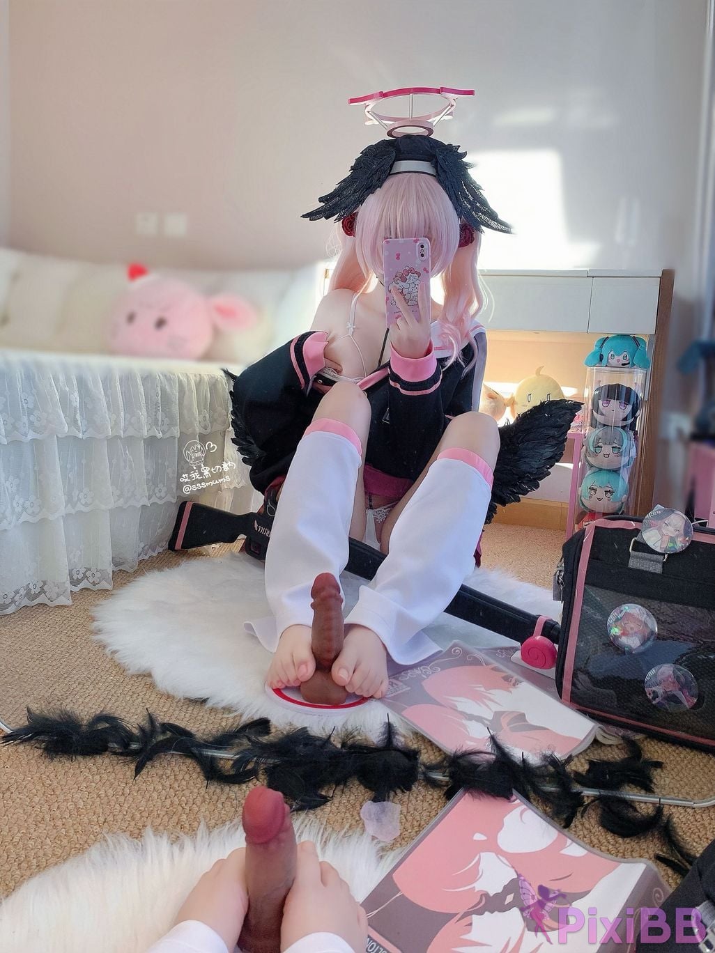 Cosplayer Cookie soft fufu Blue Archive Jiang Xiaochun PixiBB.COM 038