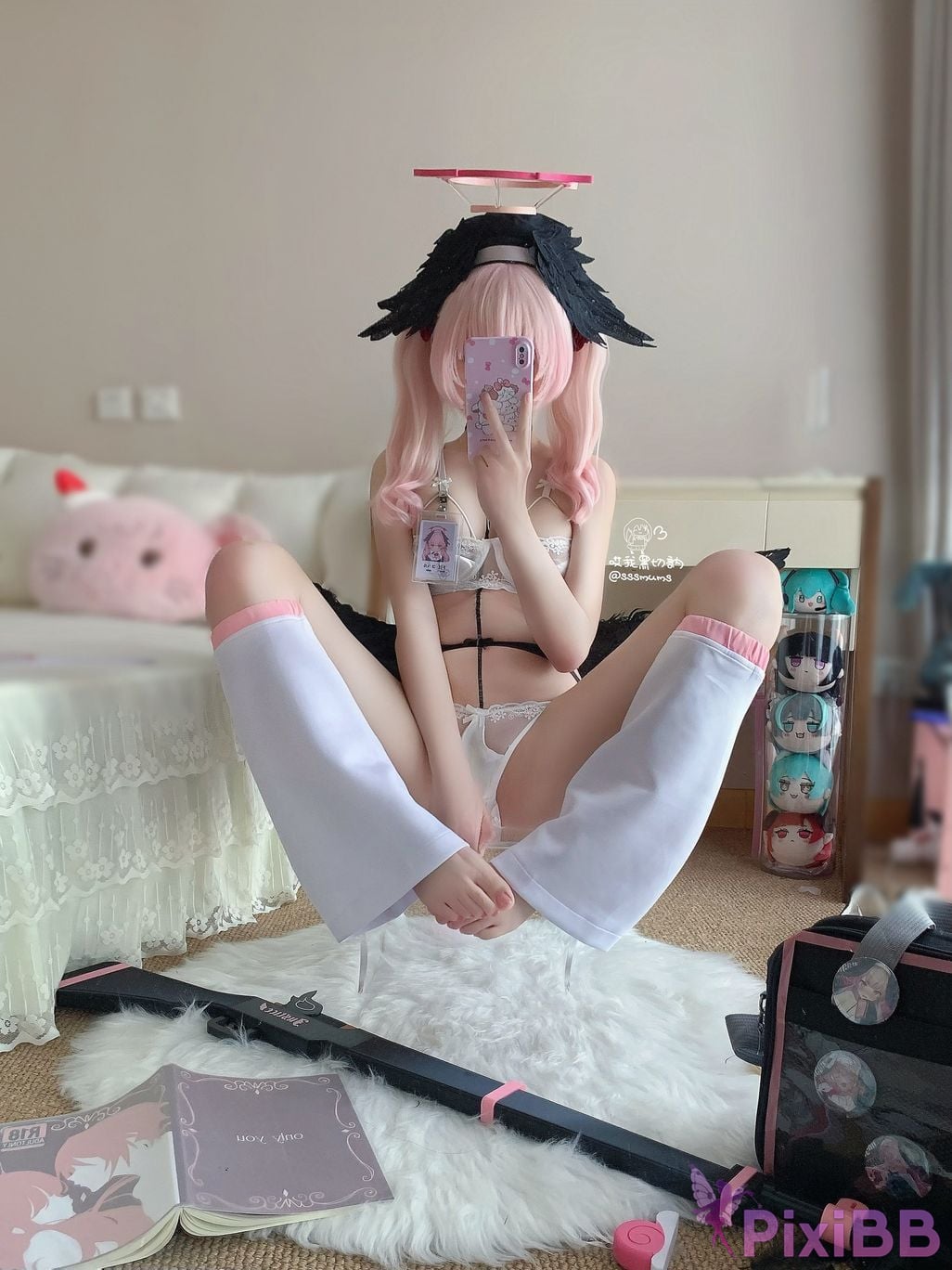 Cosplayer Cookie soft fufu Blue Archive Jiang Xiaochun PixiBB.COM 040