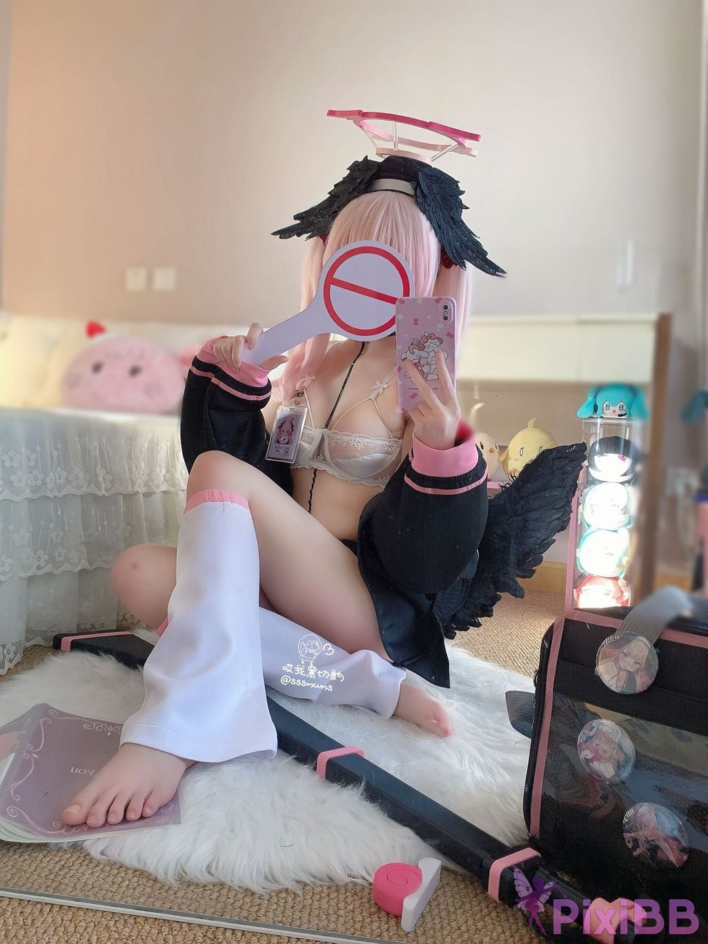Cosplayer Cookie soft fufu Blue Archive Jiang Xiaochun PixiBB.COM 044