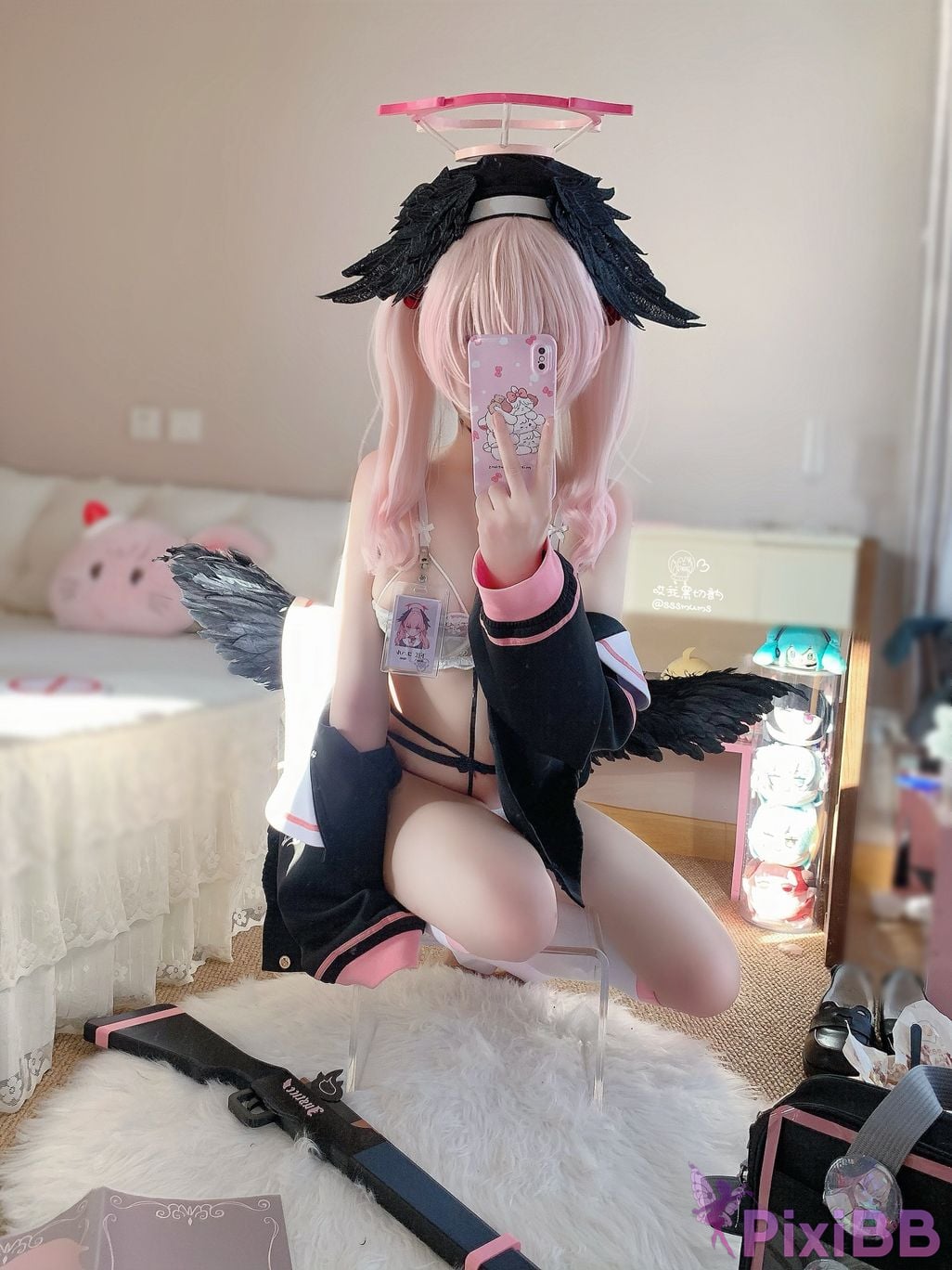 Cosplayer Cookie soft fufu Blue Archive Jiang Xiaochun PixiBB.COM 045